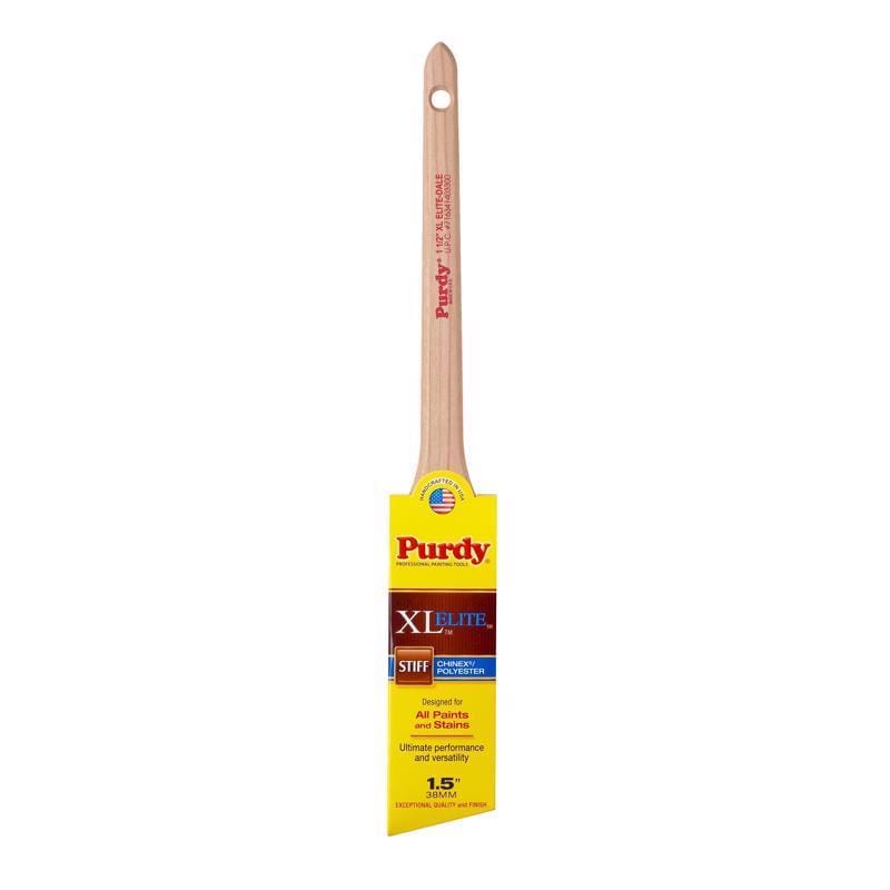 Purdy 144080515 XL Elite Dale 1-1/2 in. Stiff Angle Trim Paint Brush