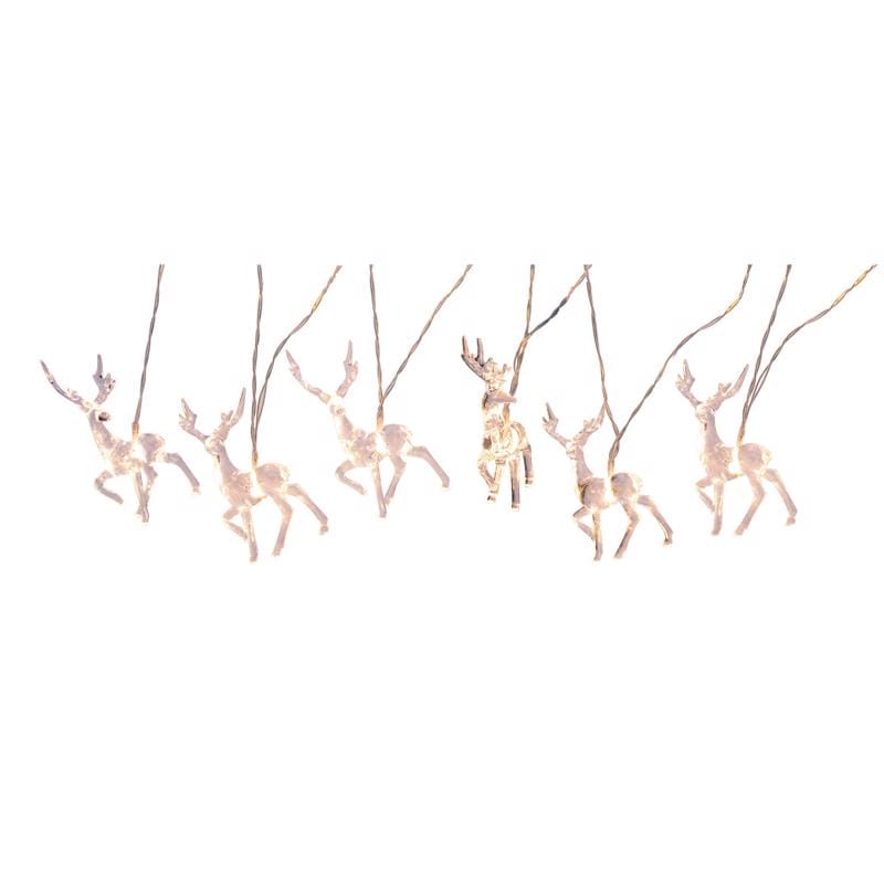 Celebrations 774325-1 LED Micro/5mm Warm White 10 ct String Christmas Lights 17.72 ft.