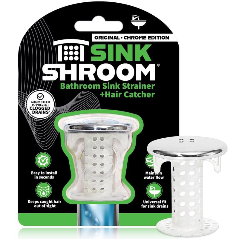 Sinkshroom SSCE425 Chrome Plastic Hair Catcher