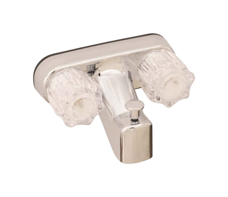 American Brass YJ51-U Celcon 2-Handle Chrome Plated Bath Faucet