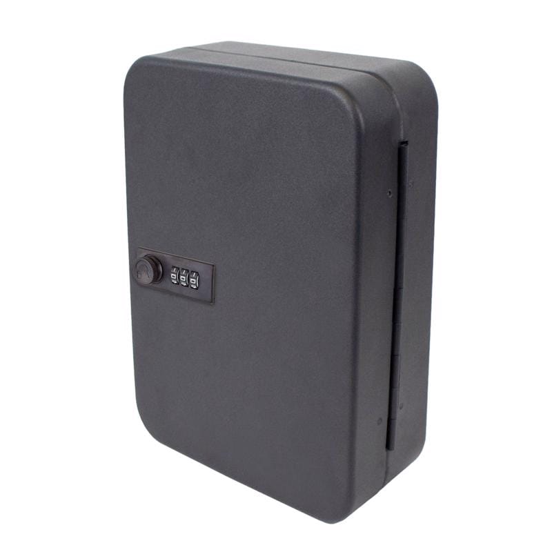 Lucky Line 62700 Black Steel Key Cabinet with Combo Lock 7.87 in. 3.25 in. 2.88 in.