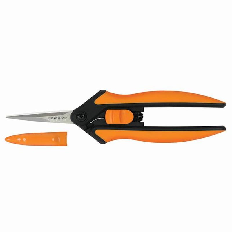 Fiskars 399240-1011 Softgrip Stainless Steel Micro-Tip Snips