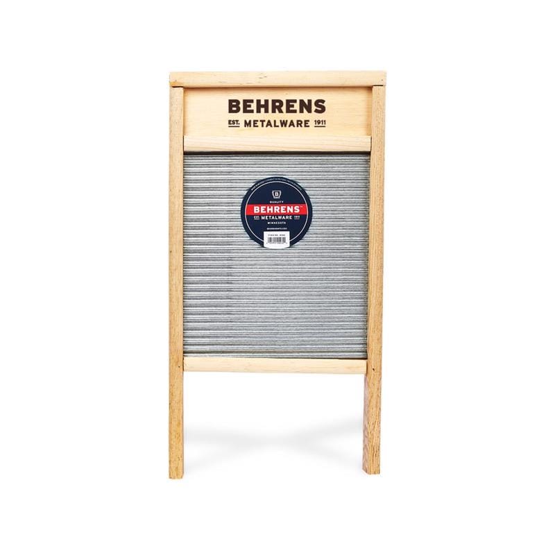 Behrens BWBG12 12.5 in. W X 24.5 in. L Galvanized Steel Scrub Surface Washboard