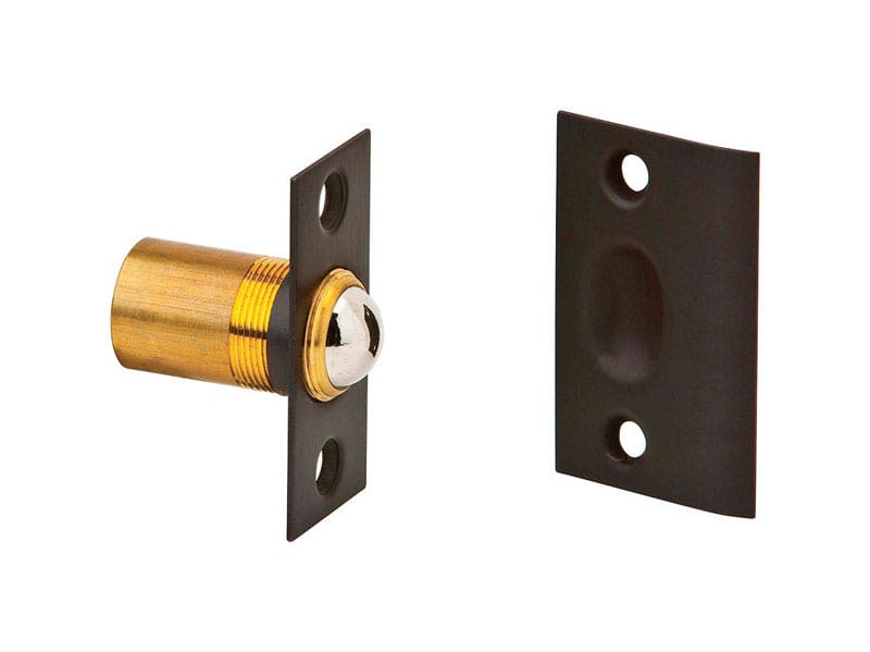 Ives 347B10B 2.13 in. H X 1 in. W X 1.38 in. D Oil Rubbed Bronze Brass Ball Catch