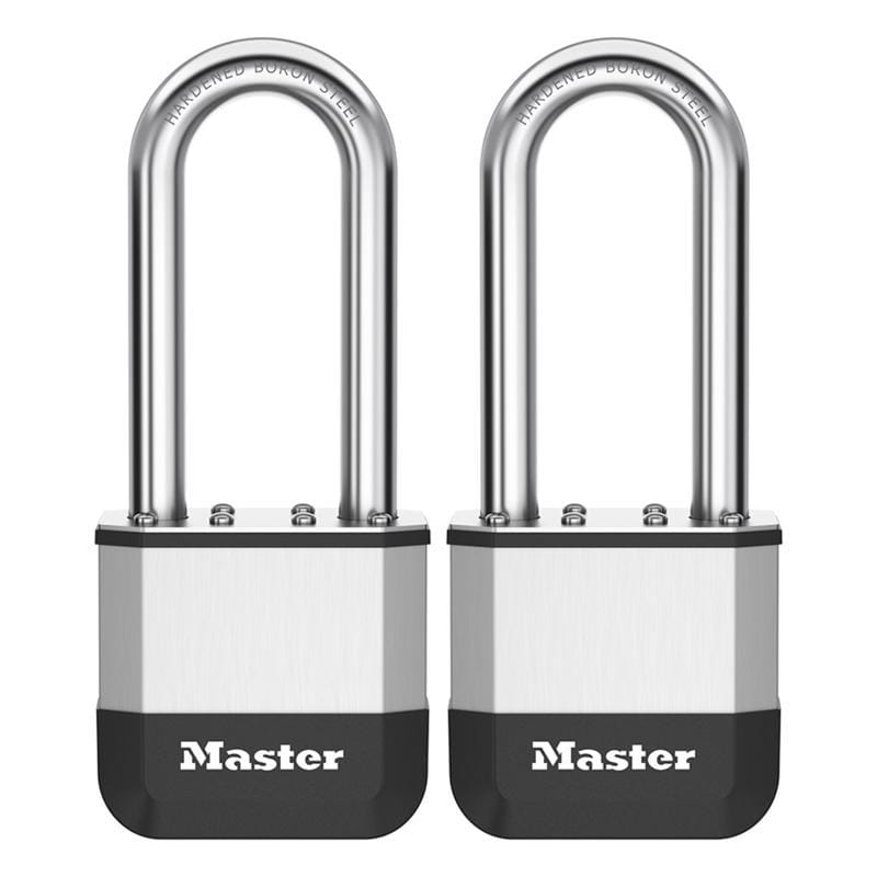 Master Lock PK5KATLJHC Elite 2 in. W X 4.75 in. L Laminated Steel 5-Pin Cylinder Padlock