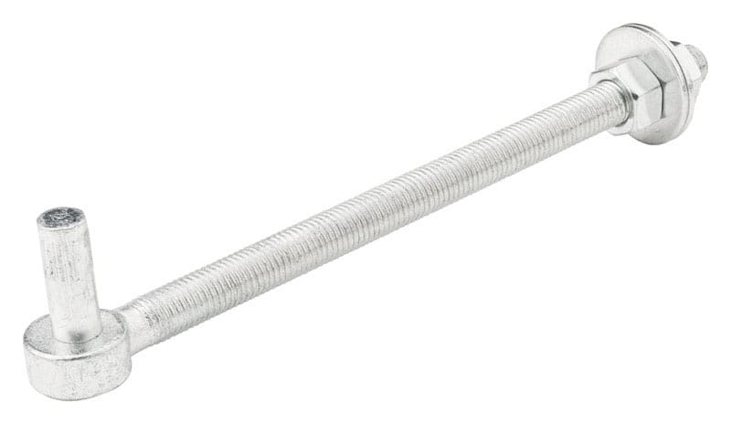 National Hardware N130-674 12 in. L Zinc-Plated Silver Steel Bolt Hook 1 pk