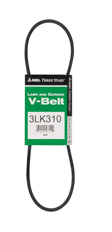 Mitsuboshi 3LK310A Super KB Standard V-Belt 0.38 in. W X 31 in. L For Snow Blowers