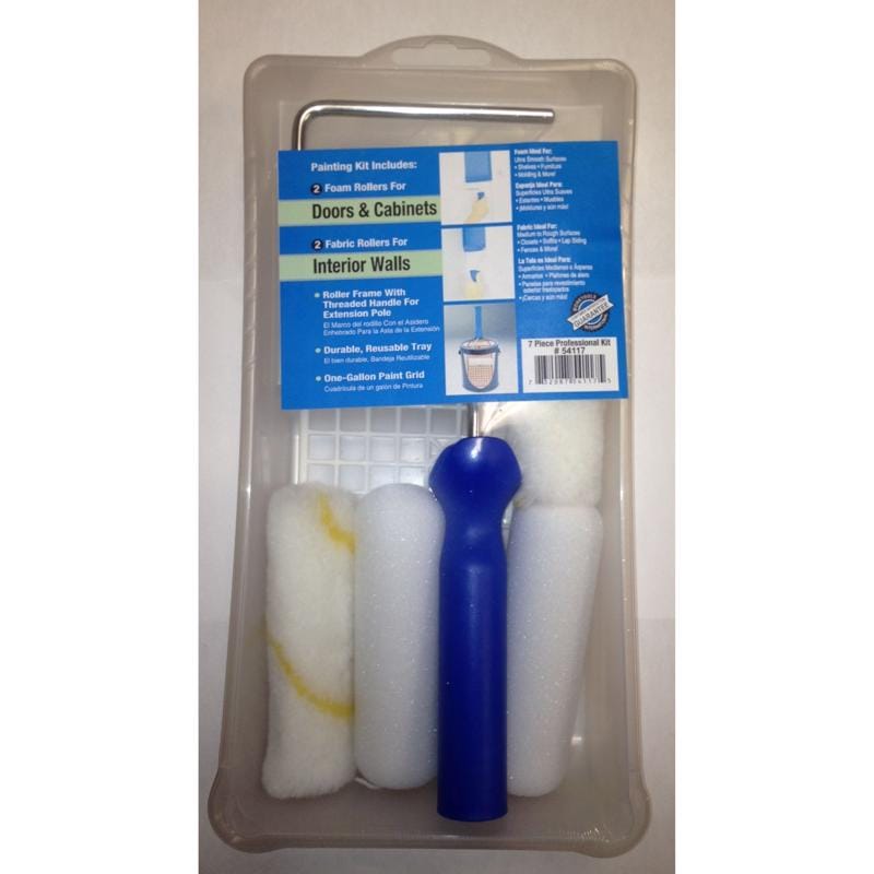 Whizz 54117 4 in. W Mini Painting Kit Threaded End