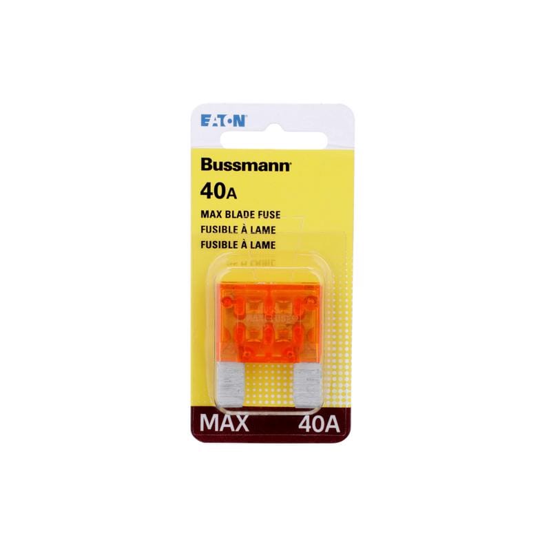 Bussmann BP/MAX-40-RP 40 amps MAX Orange Blade Fuse 1 pk