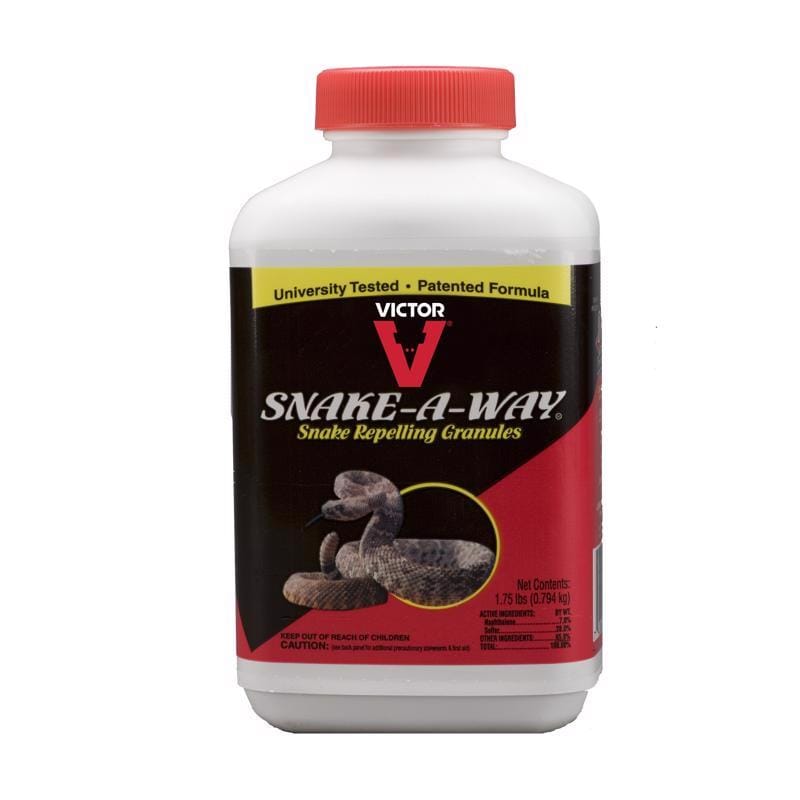 Victor VP363 Snake-A-Way Animal Repellent Granules For Snakes 1.75 lb