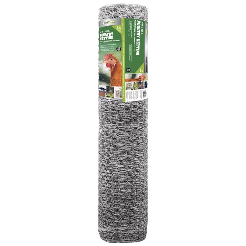 Yardgard 308427B 36 in. H X 150 ft. L Galvanized Steel Fencing 1 in. X 1 in. in.