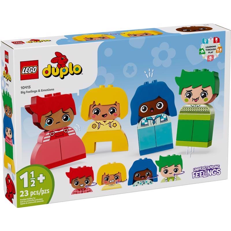 Lego 10415 DUPLO My First Big Feelings and Emotions Building Set Multicolor 23 pc