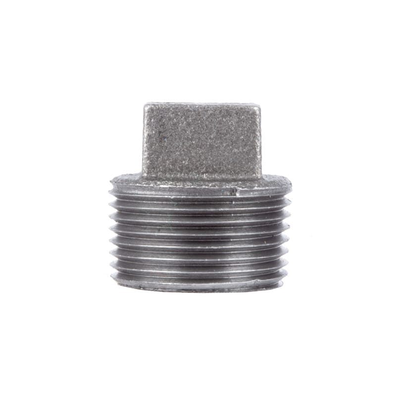 STZ Industries 350P-212 2-1/2 in. MIP each Black Malleable Iron 2-1/2 in. L Plug