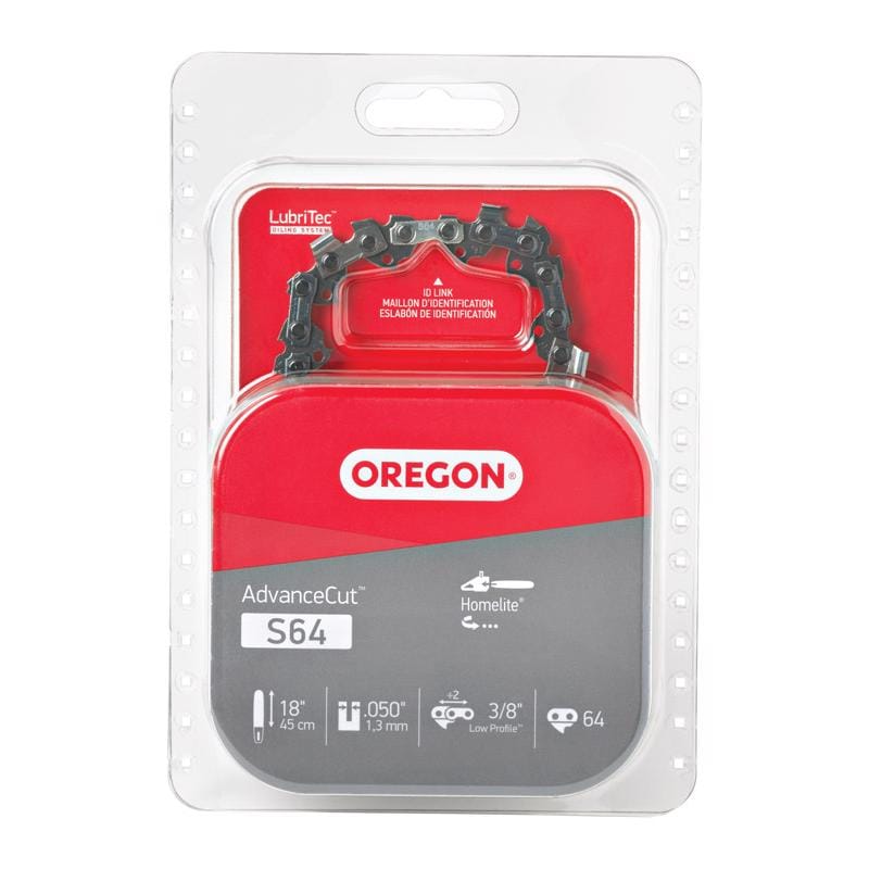 Oregon S64 AdvanceCut S64 18 in. Chainsaw Chain 64 links