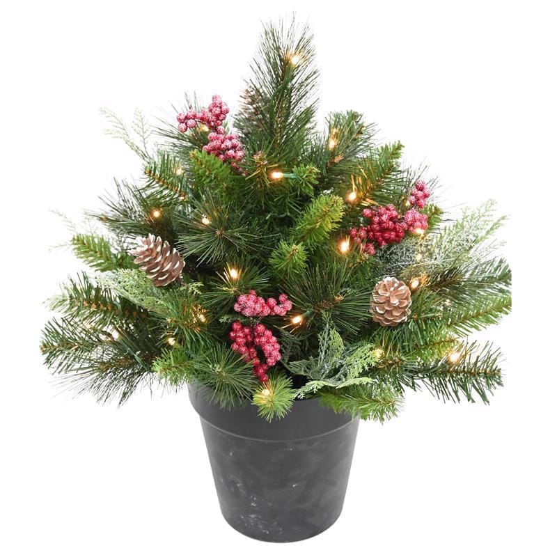 Celebrations IMPURN22WWA 1-1/2 ft. Icy Mixed Pine Urn Filler 1 pk