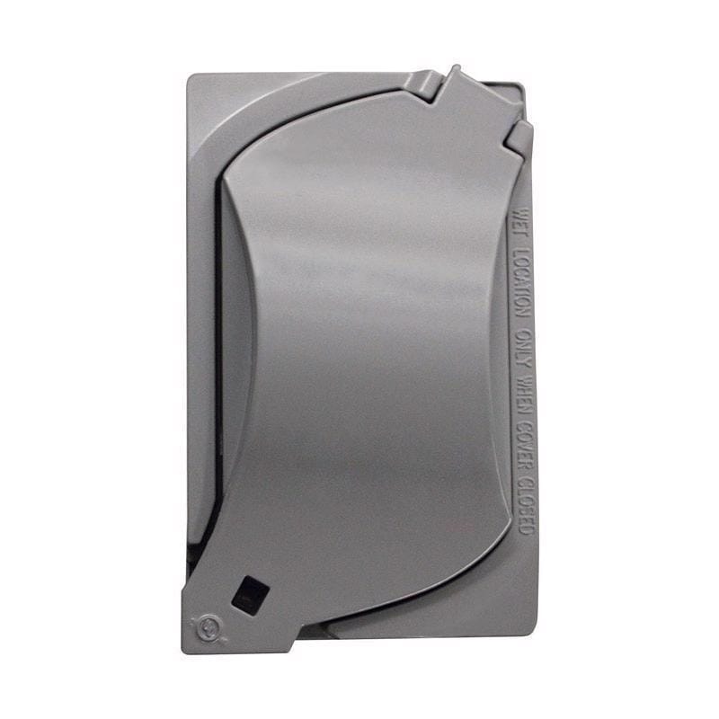 Sigma Engineered Solutions 14147 Rectangle Die-Cast Metal 1 gang 4.57 in. H X 2.81 in. W Universal Cover