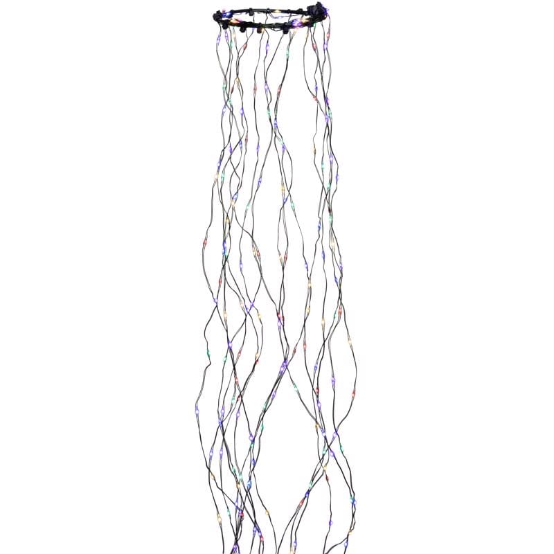 Celebrations 22-04011A Cascade LED Micro Multicolored 1080 ct String Christmas Lights 10 ft.