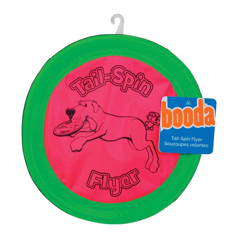 Booda 07025 For Dog Multicolored Fabric Flying Disc Dog Toy Medium 1 pk