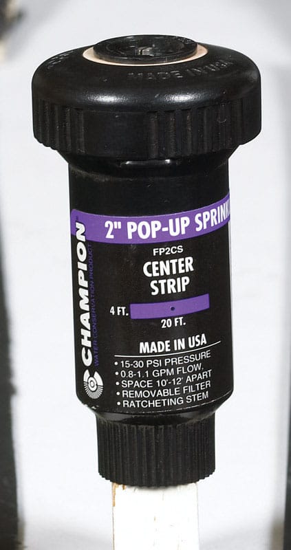 Champion FP2CS Performa 2 in. H Center Strip Pop-Up Sprinkler