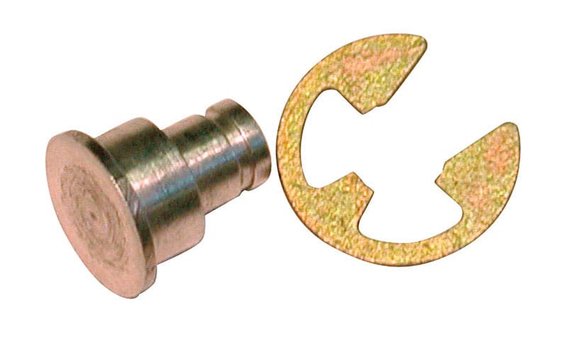 Barton Kramer 200C Mill Aluminum Rivet and E Ring 0.18 in. L X 0.18 in. H 3 pk