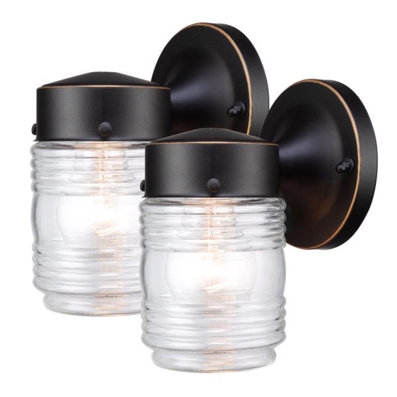 Globe Electric 44581 Landis 1-Light Oil Rubbed Bronze Wall Sconce