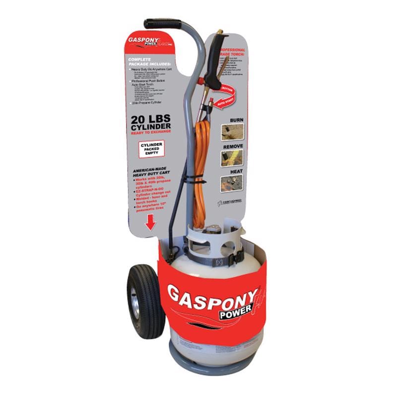 Thoroughbred TBH PFP GasPony PowerFlame Pro Torch Kit Brass 3 pc Propane