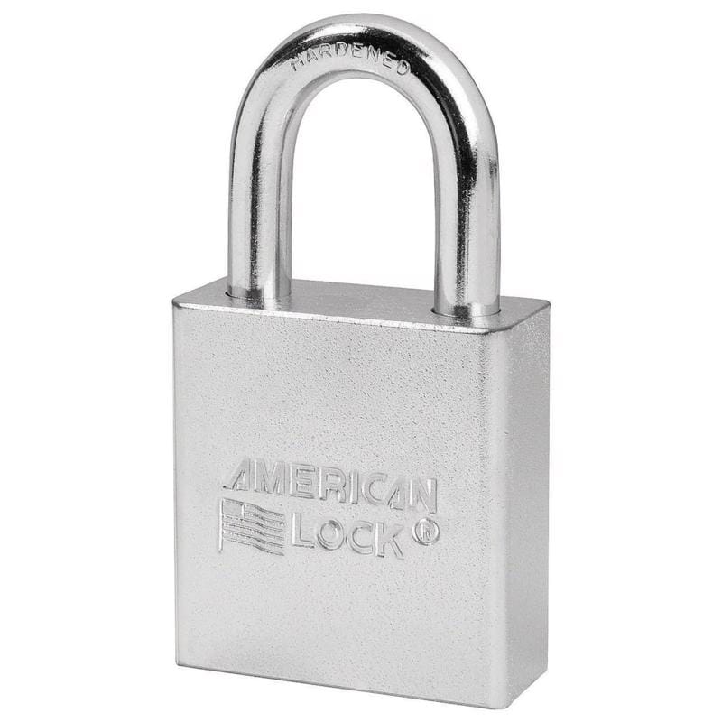 American Lock A5200D 6.56 in. H X 1-3/4 in. W Steel 5-Pin Cylinder Weather-Resistant Padlock