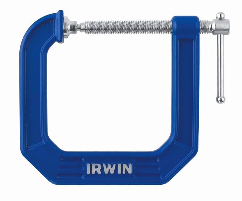 Irwin 225134 Quick-Grip 3 in. X 4-1/2 in. D Deep Throat C-Clamp 1 pc