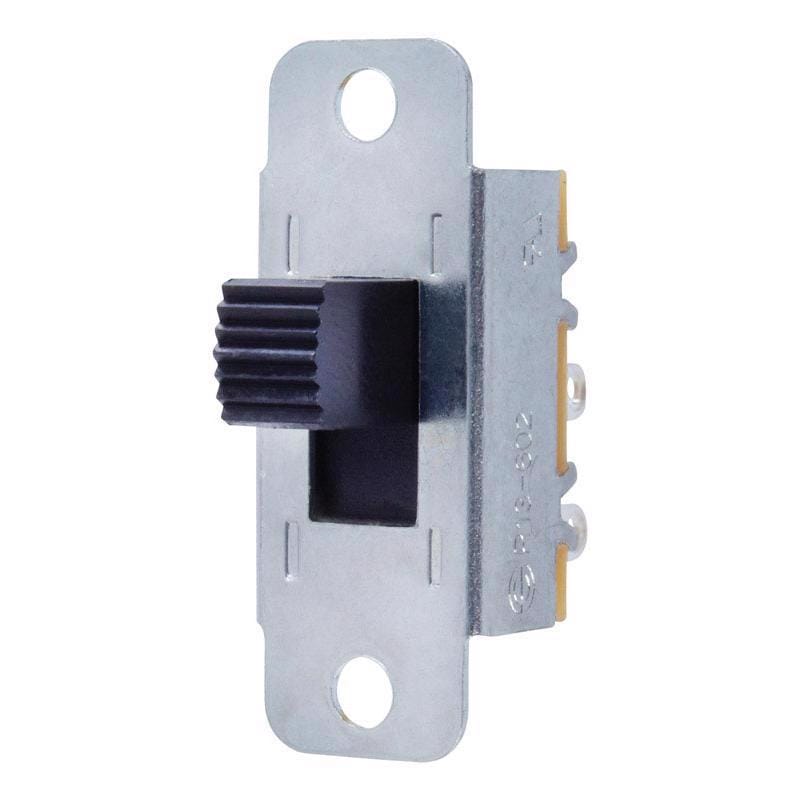 Jandorf 61023 6 amps Single Pole Slide Appliance Switch Black/Silver 1 pk
