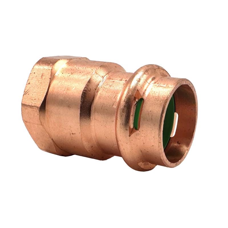Quickfitting SPWF11R 1/2 in. Press in. X 1/2 in. D FNPT in. Copper Adapter