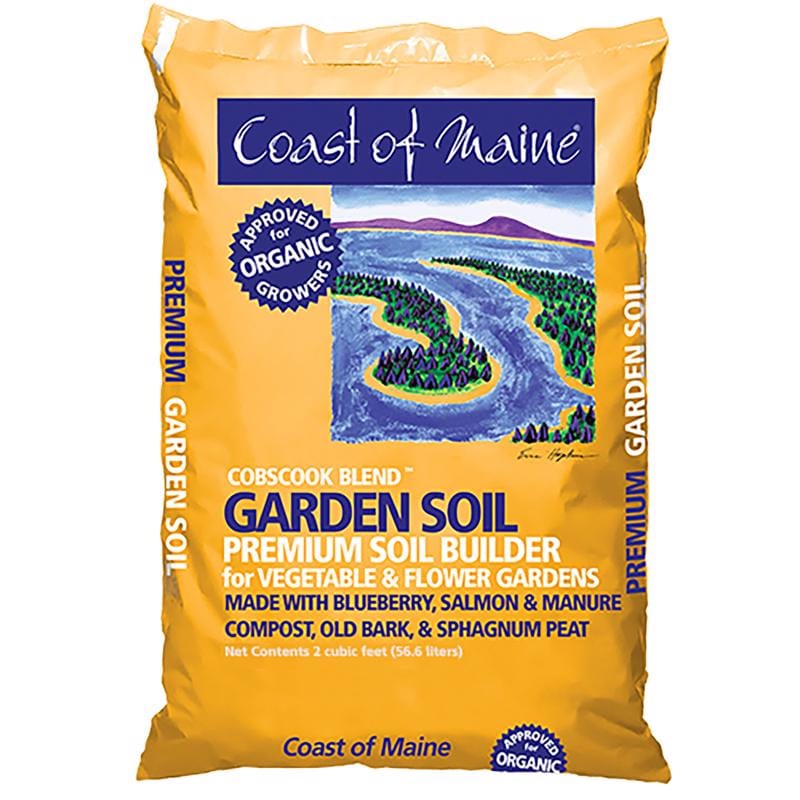 Coast of Maine CO2000 Cobscook Blend Organic Fruit and Vegetable Garden Soil 2 cu ft