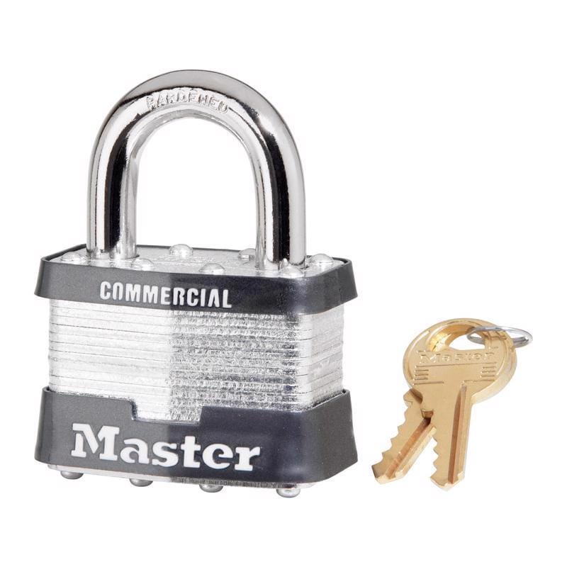 Master Lock 5KA A389 2 in. W Steel Pin Tumbler Exterior Padlock