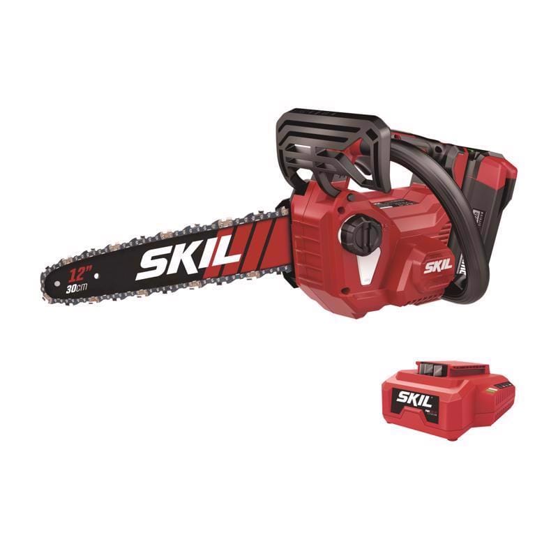 Skil TH1200C-11 PWR CORE 40 TH1200C-11 12 in. 40 V Battery Chainsaw Kit (Battery & Charger) 1/4 in.