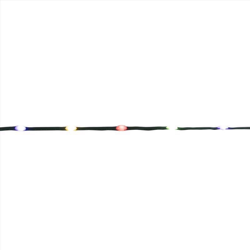 Celebrations RBC200WWMU2A Platinum LED Micro Multicolored 200 ct String Christmas Lights 33 ft.