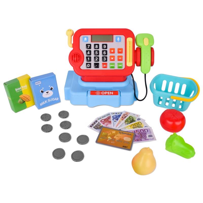 Acorn Avenue 470285 Cash Register Play Set Assorted 25 pc