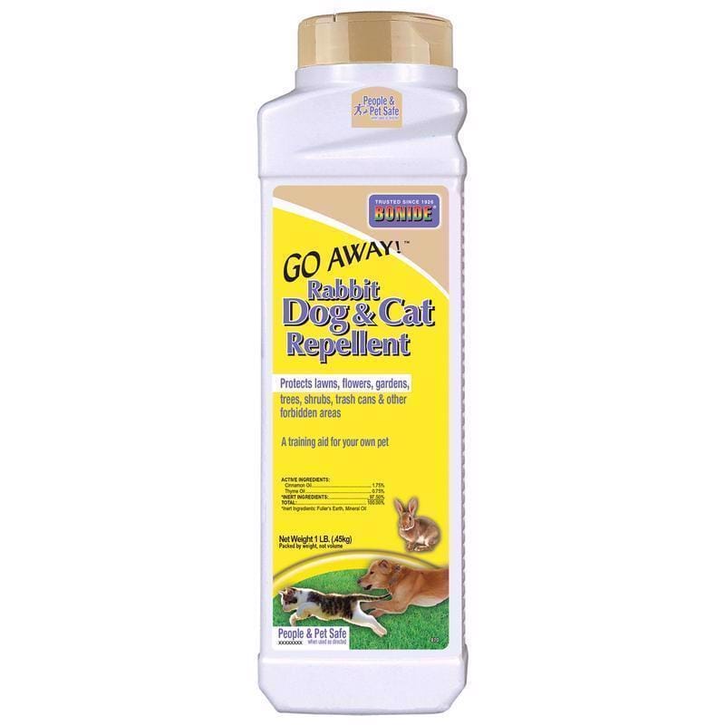 Bonide 870 Go Away Animal Repellent Granules For Cats and Dogs 1 lb