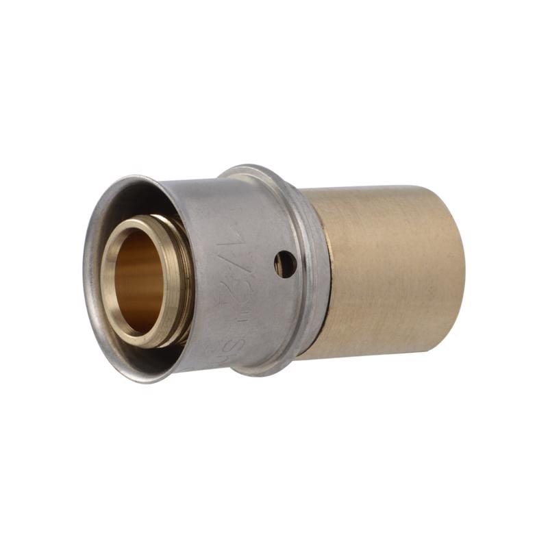 SharkBite UCP607Z PEX Press 1/2 in. Press each X 1/2 in. D Sweat each Copper Male Adapter