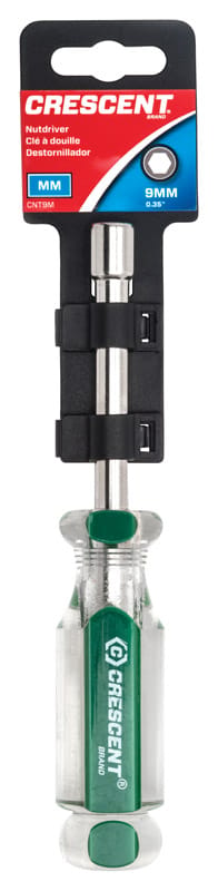 Crescent CND9M 9 mm Metric Tri-Lobe Nut Driver 6.75 in. L 1 pc