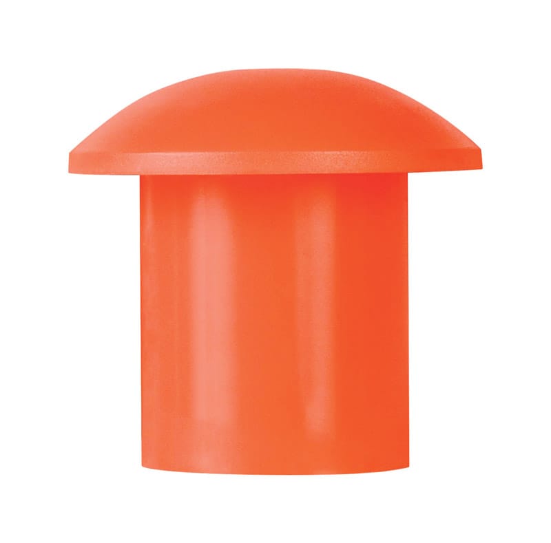 Grip-Rite CAPMUSH25R Plastic Rebar Cap Mushroom