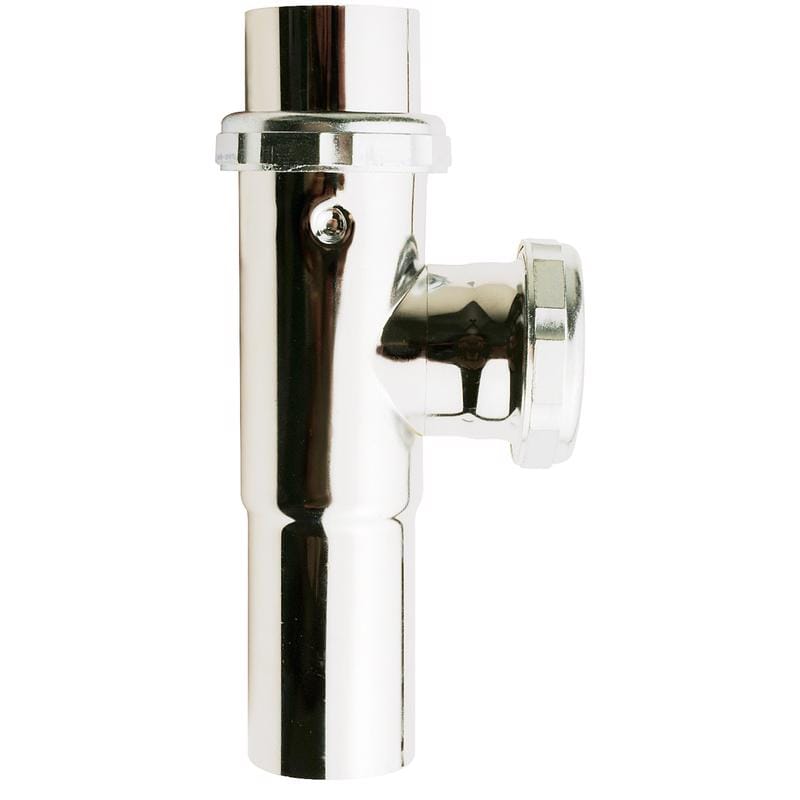 Plumb Pak PP17CP 1-1/2 in. D X 6 in. L Brass Tee and Tailpiece