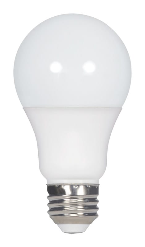 Satco S29839 A19 E26 (Medium) LED Bulb Natural Light 60 Watt Equivalence 1 pk