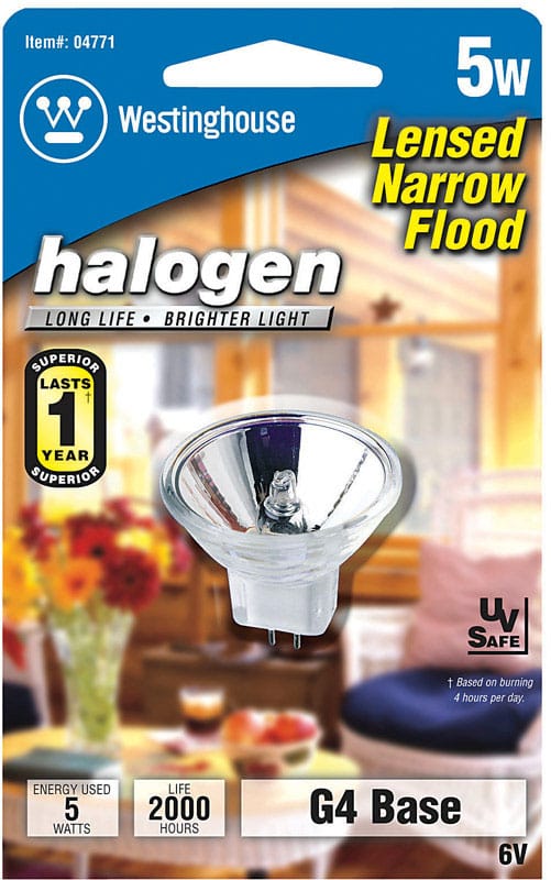 Westinghouse 0477100 5 W MR11 Floodlight Halogen Bulb 27 lm White 1 pk