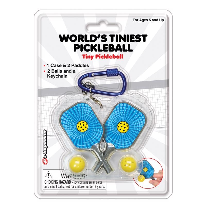 World'S Tiniest 10573 Tiny Pickleball Set Multicolored 5 pc