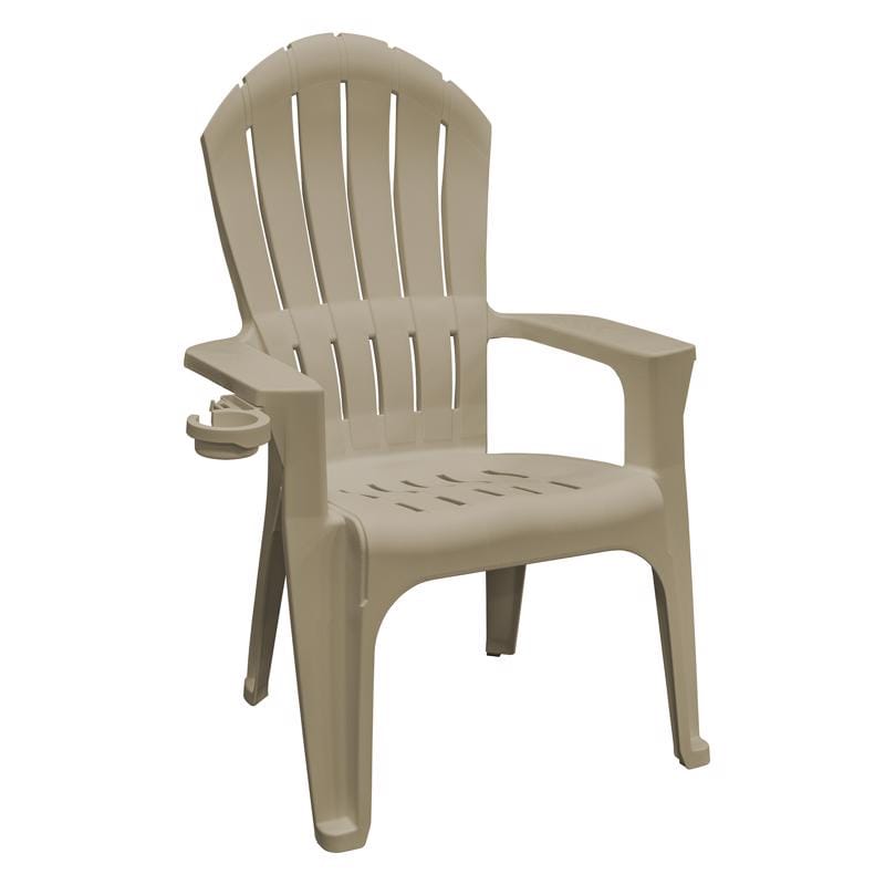 Adams 260618 Big Easy Biscuit Resin Frame Adirondack Chair