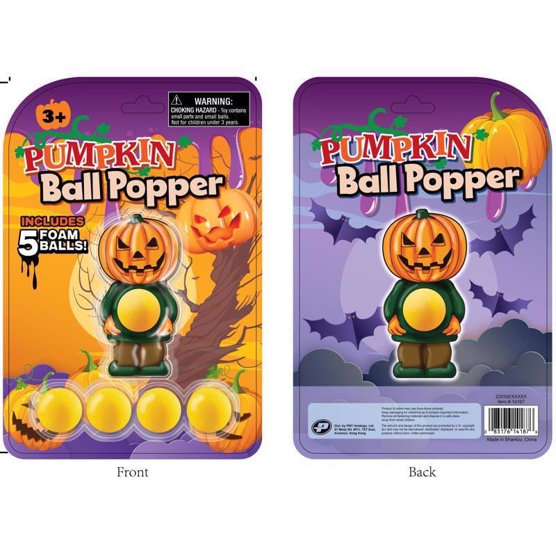 Master Toys 14187 Pumpkin Ball Popper Toy 1 pc
