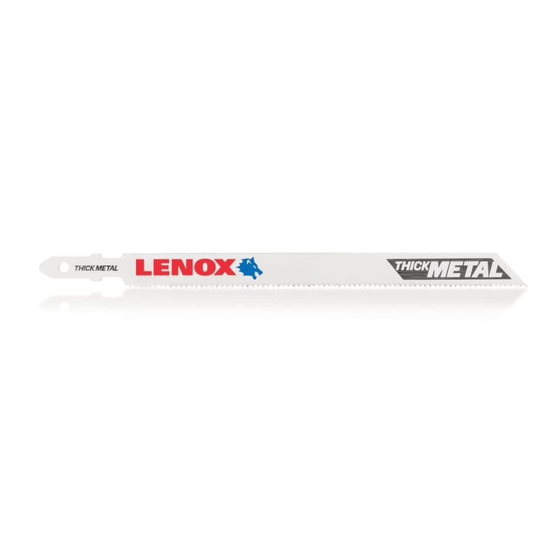 Lenox 1991580 5-1/4 in. Bi-Metal T-Shank Thick Metal Jig Saw Blade 14 TPI 3 pk