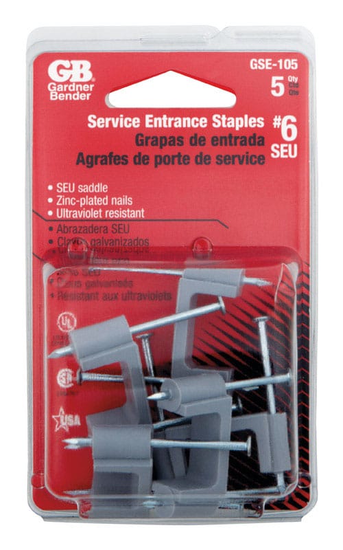 Gardner Bender GSE-105 3/4 in. W Plastic Insulated Service Entrance Cable Strap 5 pk
