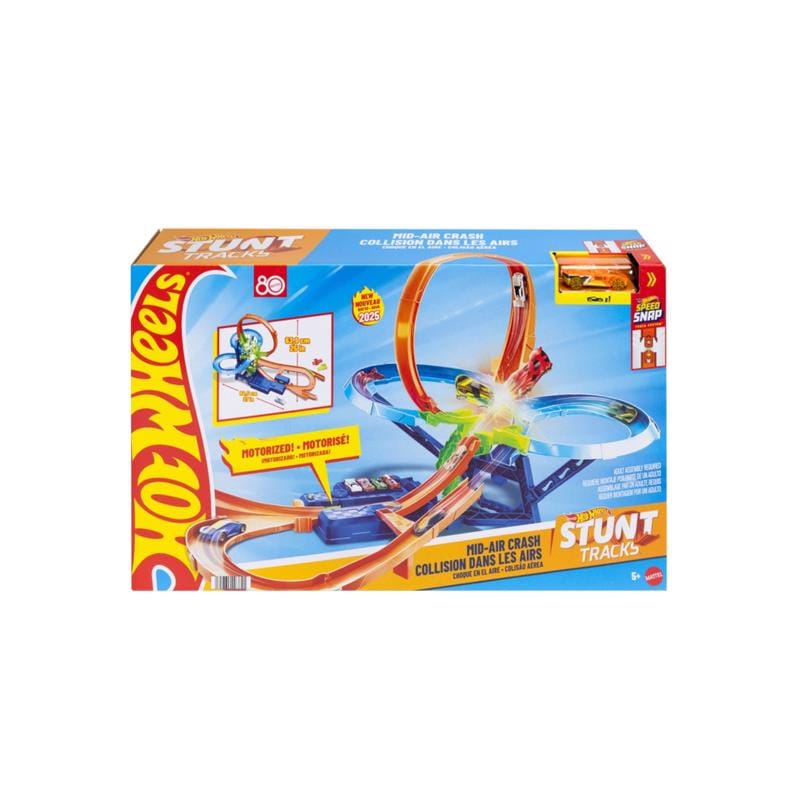 Hot Wheels JFD12 Mid-Air Crash Track Set