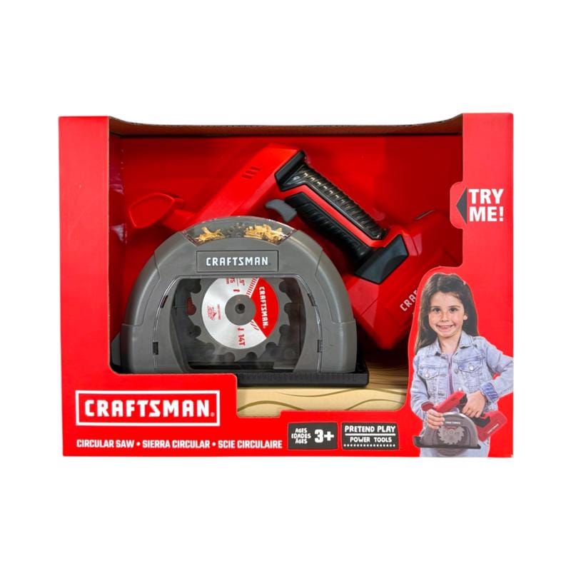 Red Toolbox 20740LW Craftsman Circular Saw Toy