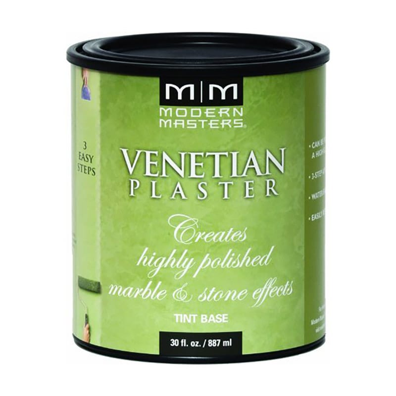 Modern Masters VP100QT Tint Base Water-Based Venetian Plaster 30 oz